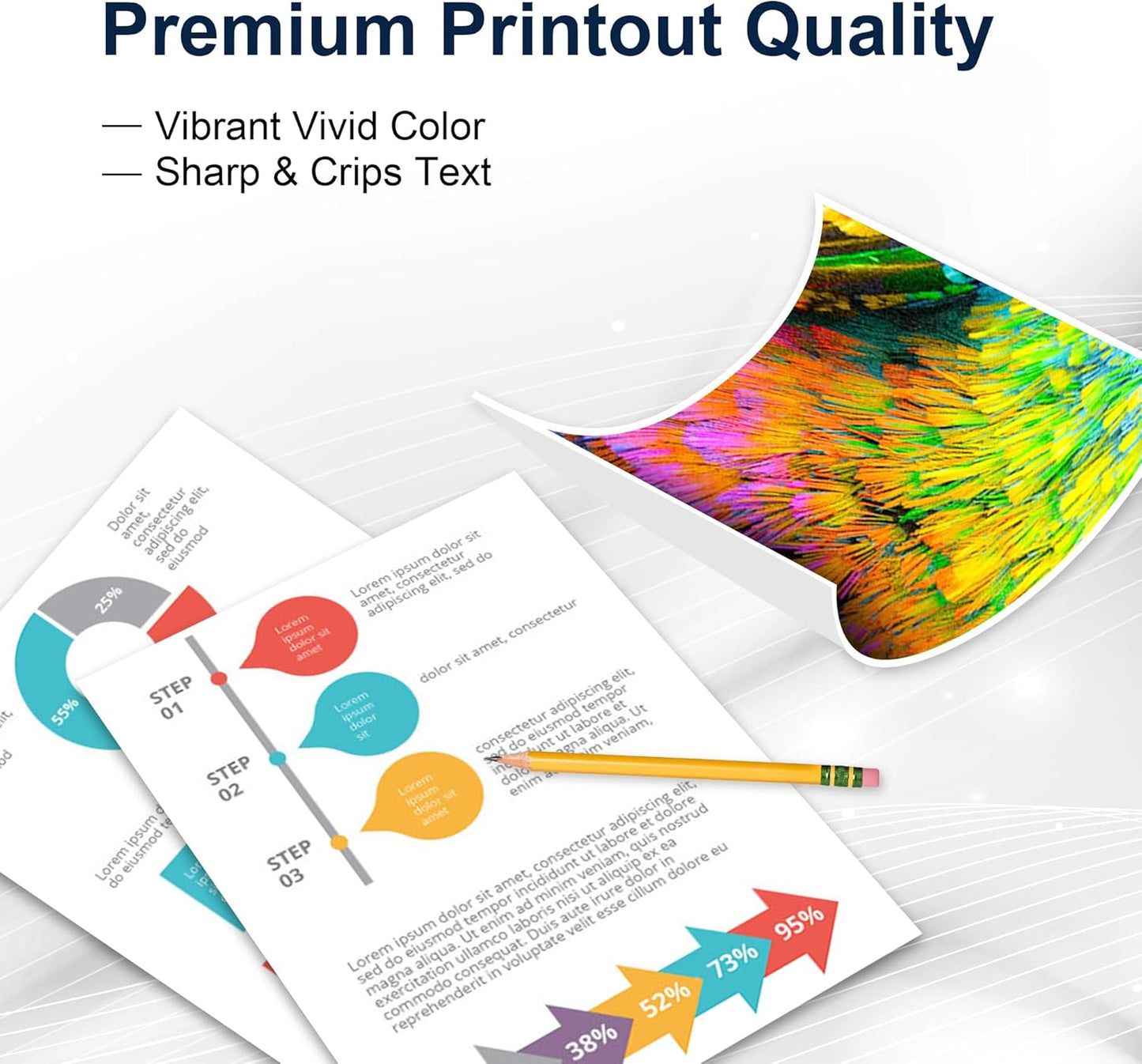 508A Remanufactured Toner Cartridges 4 Pack(with Chip) Compatible with 508A 508X for Enterprise M553 M552 553 MFP M577 Printer for 508A CF360A CF361A CF362A CF363A (Black Cyan Magenta Yellow)