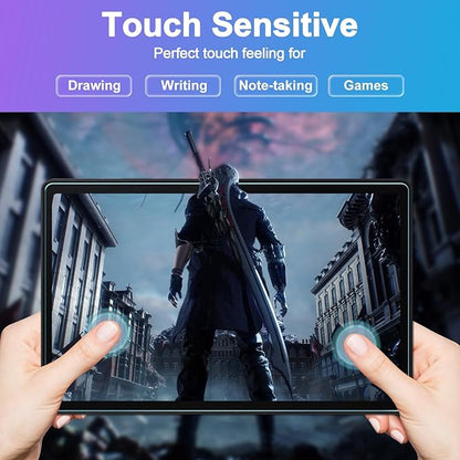 Caweet Screen Protector for Samsung Galaxy Tab A9+ / A9 Plus 11 Inch 2023 Released, 9H Hardness HD Tempered Glass Film Guard, 2 Pack