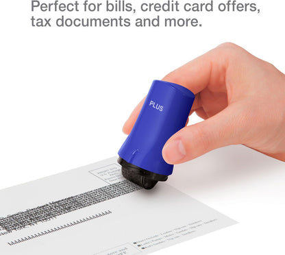 Guard Your ID Confidential Security Roller Set Advanced 2.0 for Identity Theft Protection Redacting (Regular 3-Pack, Blue)