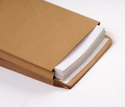 9.4" x 13.2" Expandable Envelopes Large Kraft Envelopes Anti Tear Catalog Envelopes Peel and Seal for Home Office Business Storage and Organizing, Photos, Documents (10 PCS)