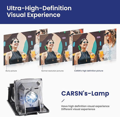 CARSN NP13LP/NP18LP 60002853 with NEC NP110 NP115 NP210 NP215 NP216 NP115G3D V230X V260W V260X NP110+ NP110G NP115+ Projector Bilb Lamp with Housing