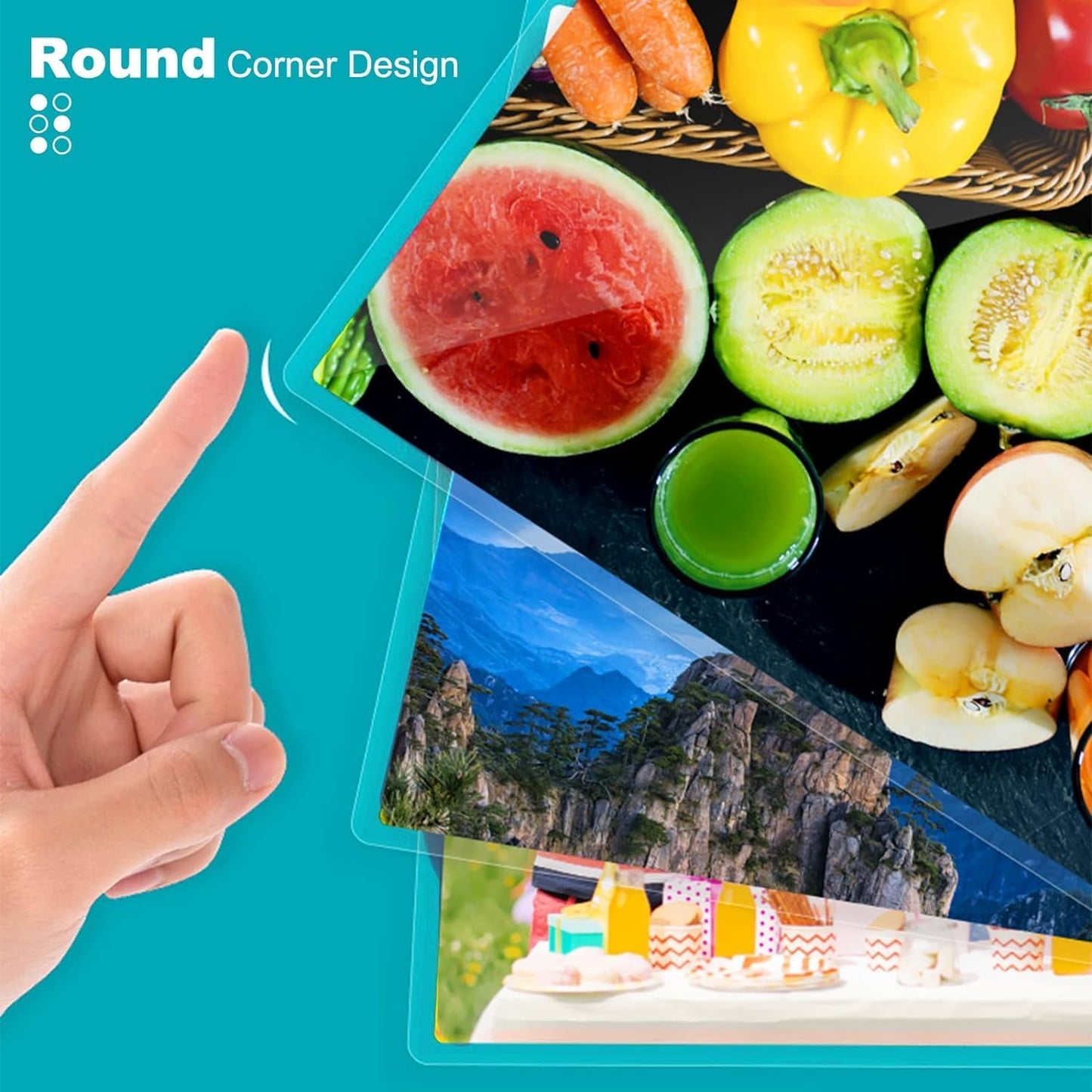 3 mil Thermal Laminating Sheets, Holds 8.5" x 11" Sheets, Thermal Laminating Pouches for Laminator, 9" X 11.5" Letter Size Thermal Laminating Paper, Round Corner 100 Pack