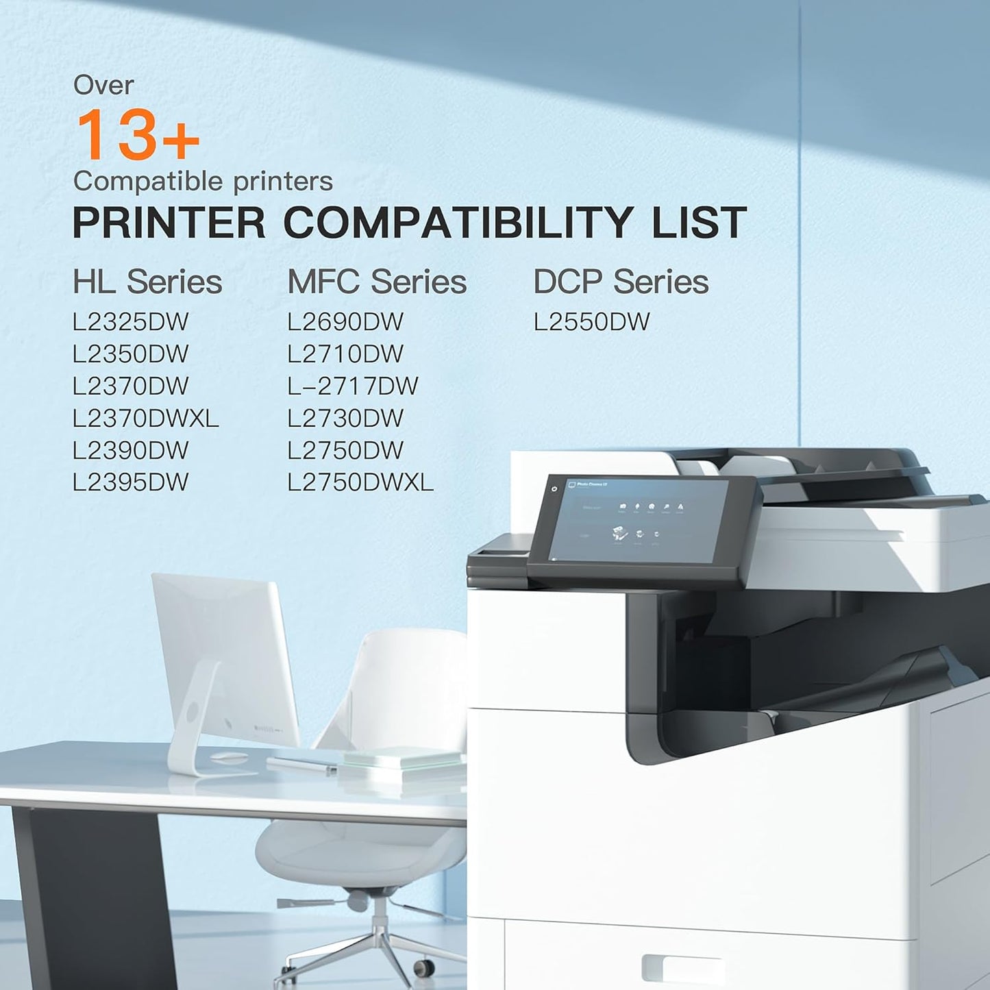 E-Z Ink TN760 Toner Cartridge and DR730 Drum Unit Compatible for Brother TN-760 TN730 DR 730 to Use with MFC-L2710DW MFC-L2750DW HL-L2370DW DCP-L2550DW (3 Pack, 2 Toner Cartridge, 1 Drum Unit)