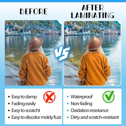 400 Pack Laminating Sheets, Holds 8.5 x 11 Inch Sheets, 3 mil, 9 x 11.5 Inches Thermal Laminating Pouches Lamination Sheet Paper for Laminator, Clear, Letter Size, Office and School Supplies