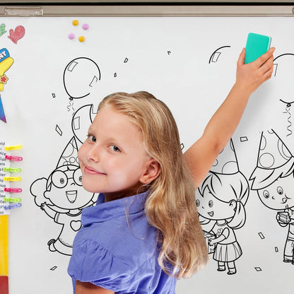 24 pcs Strong Magnetic Whiteboard Eraser - Mini Dry Erase Erasers, Small Chalkboard Cleansers Wiper for Kids Teachers Classroom Must Haves School Supply Home Office, Rectangle