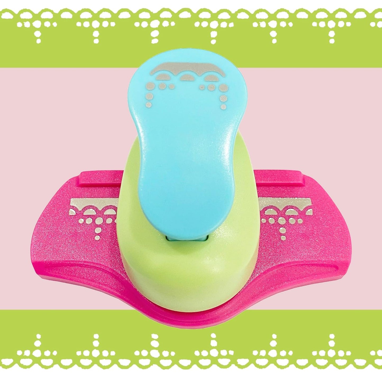 MIAO JIN Craft Punch - Hemming & Edge Punch for Scrapbooking, DIY Art, Gift & Wedding Cards