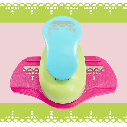 MIAO JIN Craft Punch - Hemming & Edge Punch for Scrapbooking, DIY Art, Gift & Wedding Cards