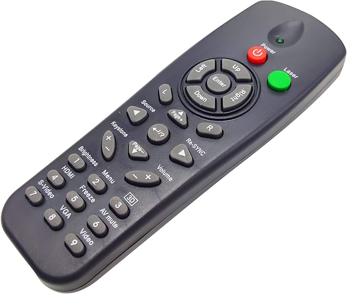 BR-5035N Projector Remote Control for Optoma DS309, ET766XE, HD66, TW610ST, TW610STi+, TW675UTi-3D, TW695UT-3D, TW695UTi-3D, TX610ST, TX665UTi-3D, TX665UTiM-3D
