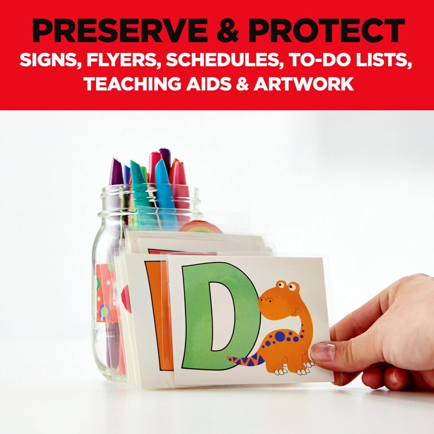 Scotch Thermal Laminating Pouches, 200 Count, Clear, 3 mil., Ideal Office or School Supplies, Fits Letter Sized Paper (8.9 in. × 11.4 in.)