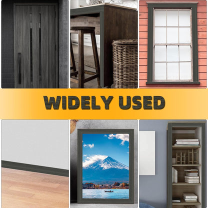 GSCIT Club Dark Walnut Wallpaper, 24 inch X 25ft Self Adhesive Wood Grain Repair Tape Patch for Tables, Chairs, Baseboards, Doors, Windows, Floors, Handicraft DIY.