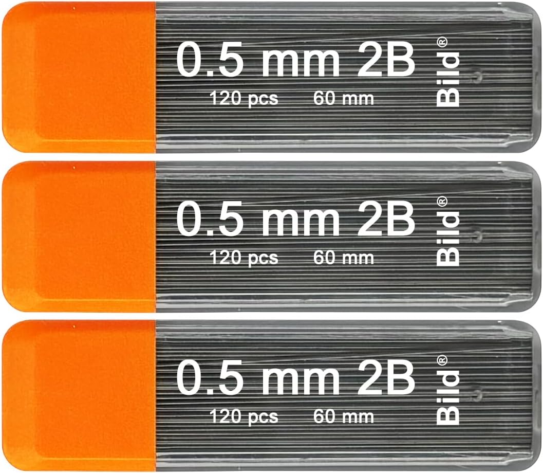 Bild Premium Mechanical Pencil Lead Refills (2B, 0.5 mm)