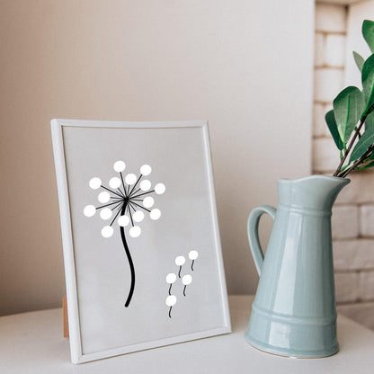 STARLIBOO White Dot Stickers, 1 inch Blank Circle Stickers, 1000Pcs White Round Price Sticker, Writable for Office, Garage Sale,Yard Sale (2Rolls)