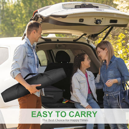 Projector Screen and Stand,120 inch Portable Outdoor Movie Screen,Clear Display and Sturdy Frame 16:9 Anti-Crease Rear Front Projection with Carry Bag for Movie Nights