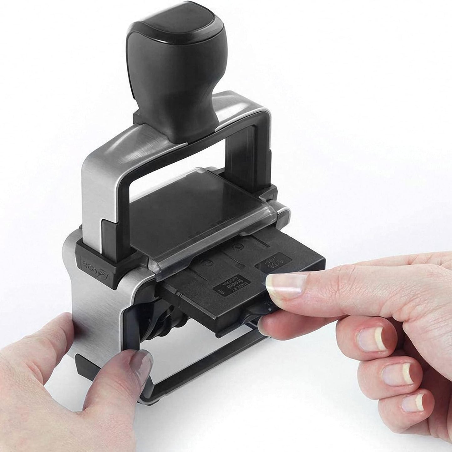 Rubber Stamp Creation Heavy Duty Numberer, 10 Digit Self-Inking Numbering Stamp 5mm Character Height