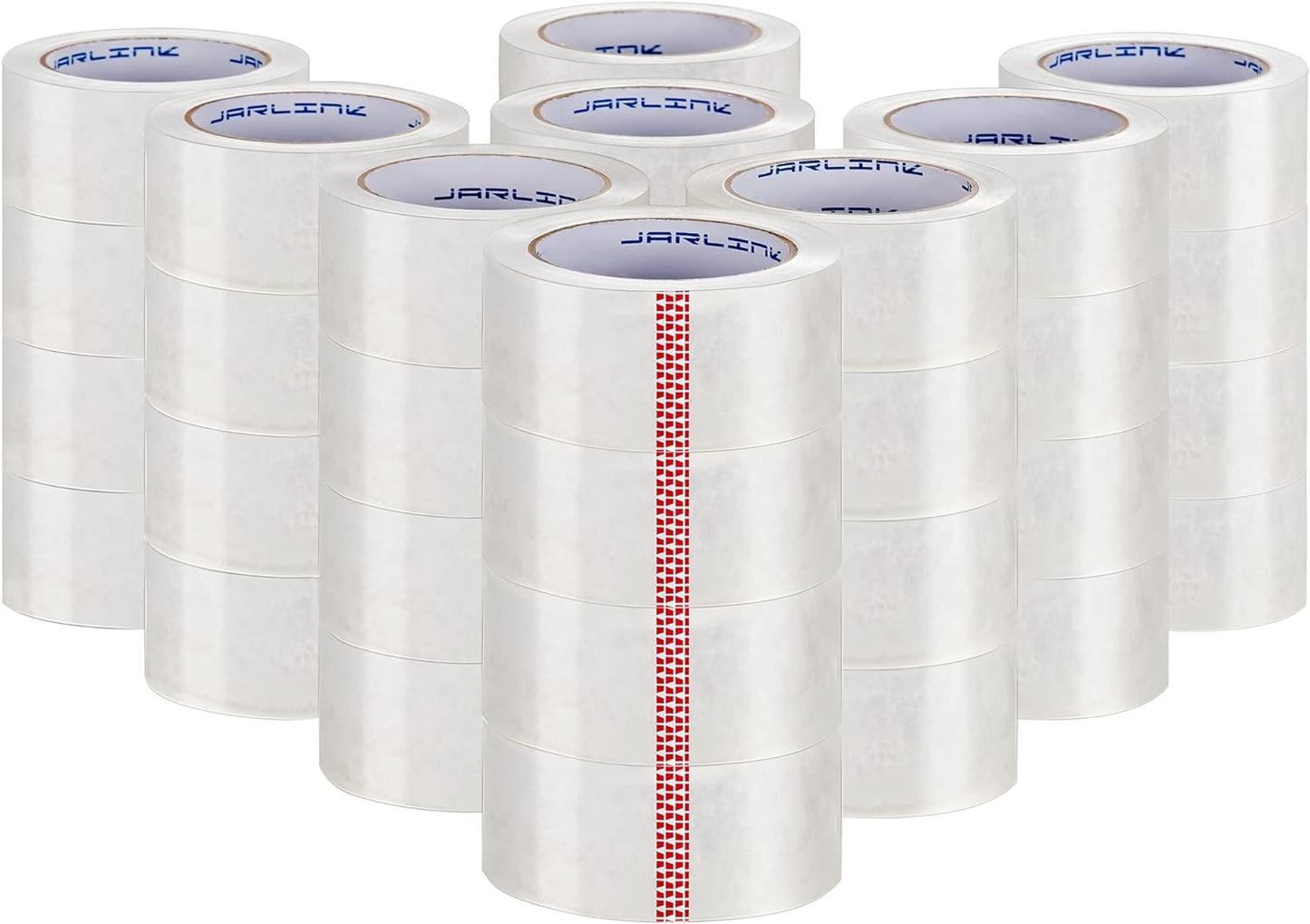 JARLINK Clear Packing Tape (36 Rolls), Heavy Duty Packaging Tape for Shipping Packaging Moving Sealing, 2.7mil Thick, 1.88 inches Wide, 60 Yards Per Roll, 2160 Total Yards
