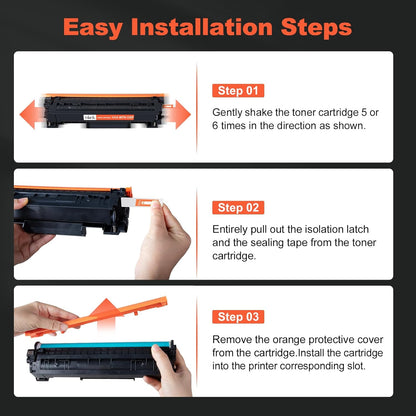 v4ink 141A 141X Toner Cartridge (with CHIP) Replacement for HP 141A W1410A W1410X 141X Black Toner Cartridge use for HP Laserjet M110w MFP M139w M140w Priner, High Yield 2,000 Pages-2 Pack