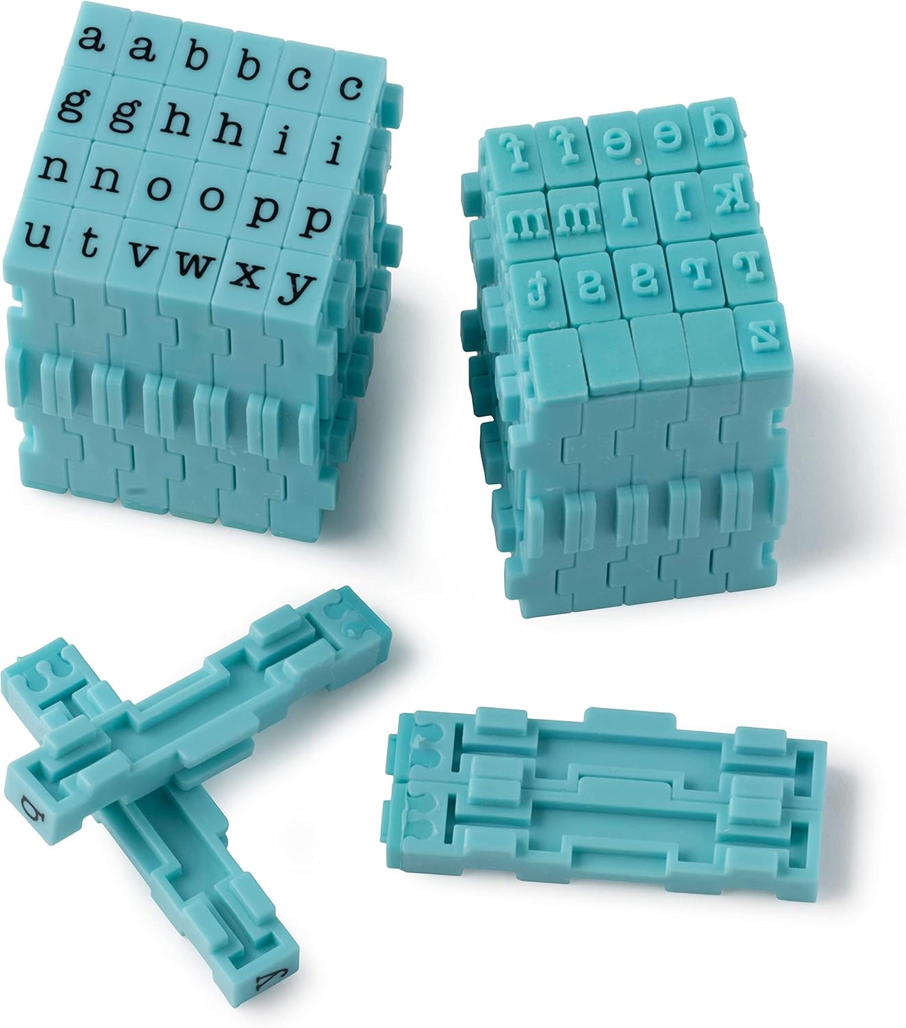 6 Pack: Clickable Lowercase Stamp Set by Recollections®