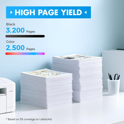 218X Toner Cartridges Set with chip 4-Pack 3301fdw Replacement for HP 218X W2180X W2181X W2182X W2183X 218A W2180A Black Compatible with HP Color Laserjet Pro MFP 3301cdw 3301sdw 3201dw Printers Ink