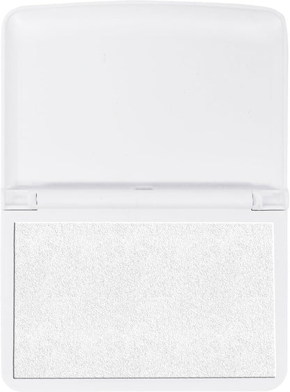 COLOP Make Series, Ink Stamp Pads, with Non-Toxic Premium Ink, Water-Based Acid-Free (Frozen White, Make 2-2-3/4" x 4-1/4")