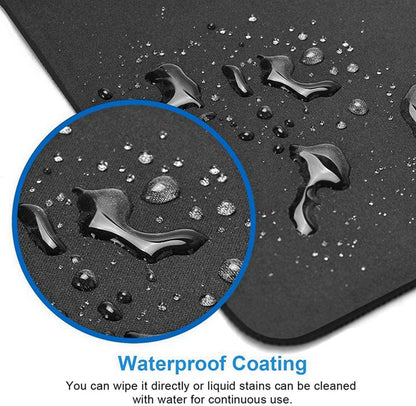 Customized Square Gaming Office Computer Mouse Pad, American Flag Eagle Anti Slip Rubber Desktop Mouse Pad