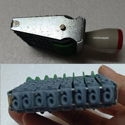 WANLIAN Adjustable Numbers Stamp - Customizable 0-9 Numbers & Symbols, numbering Tool for Packaging, Office, Labels, Date, Code (8-Digit)