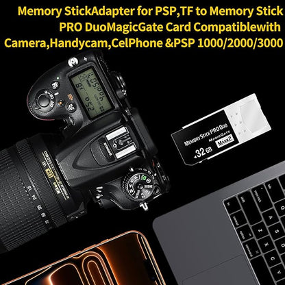 Original MS 64GB Memory Stick PRO DuoMARK2 for PSP 1000 2000 3000 Camera Memory Card