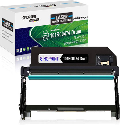 Compatible 101R00474 Drum Unit Replacement for Xerox 3215/3225/3260 Drum Cartridge for Phaser 3260DNI 3260DI WorkCentre 3215NI 3225DNI Drum-1PCS