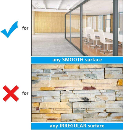 White Board Wallpaper, White Board Roll, Stick on White Boards for Wall, 1.44x11ft Peel and Stick Dry Erase Roll, Stain-Proof, Super Sticky Whiteboard Sticker Wall Decal for Wall/Table/Door,3 Markers