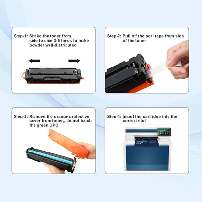 067 Black Toner Cartridge Replacement for Canon 067 067H CRG-067 to use with Canon Color ImageCLASS LBP632Cdw MF656CDW MF652Cw MF654CDW MF653Cdw MF651CW LBP631CW LBP633CDW Printer Ink (2 Pack )