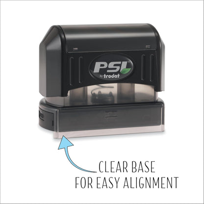 Self Inking Return Address Stamp - Custom 4 Line Personalized Address Stamp for Envelopes, Wedding Invitations, Business, Mailing Labels, Black Ink (Calligraphy Script)