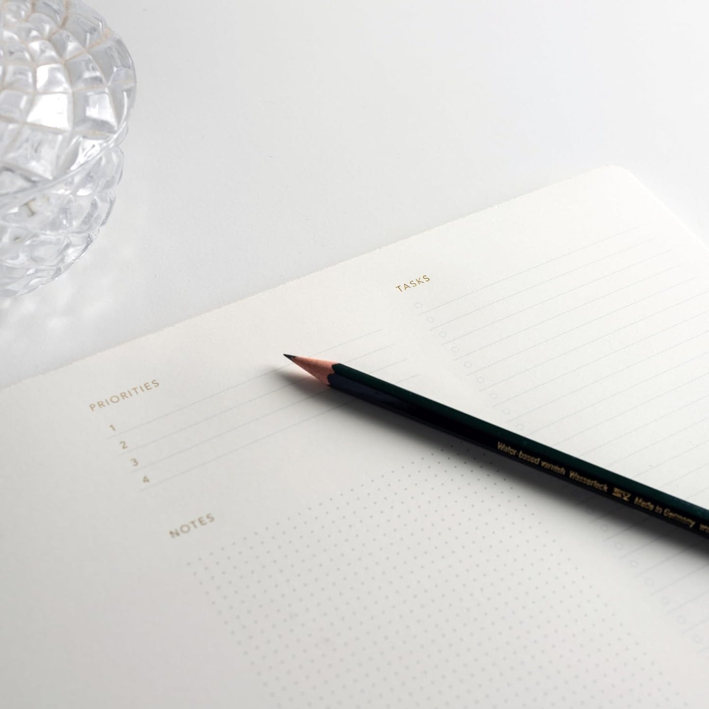 Elegant To Do List Notepad with Mouse Pad Feature, 3 Pack, 11.22" x 7.87", 50 Tear-Off Sheets (50 Each), Gold Foiled, Daily Planning, Eco-friendly To Do List Planner, FSC™ Certified To Do List Notebook for Work