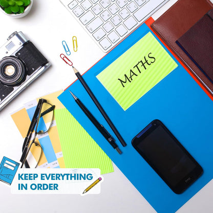 Outus Self Adhesive Shop Ticket Holders Clear Plastic Sleeves Adhesive Pockets Work Order Job Ticket Holders for Home Office Posting Signs(6 x 4 Inch,30 Pcs)