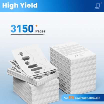 W2110X 206X Black Toner Cartridges for Laser Jet M283fdw M283cdw M255dw Compatible for HP 206X 206X W2110X Compatible with Color Laser Jet Pro MFP M283fdw M283cdw M283fdn Pro M255dw M255nw Printer