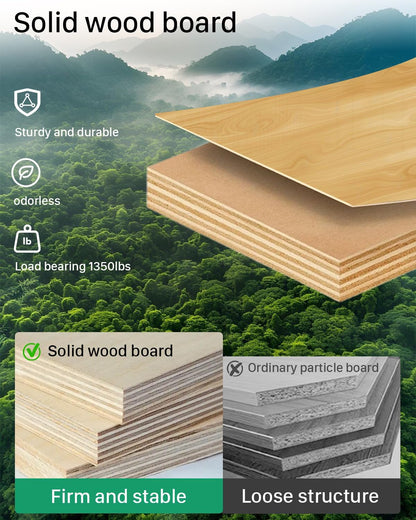 L Shaped Reception Desk, Solid Wood Front Desk with Counter & Lockable Drawers, Retail Checkout Customer 2 Person Secretary Desks for Home Office Lobby Store (63in,Right)