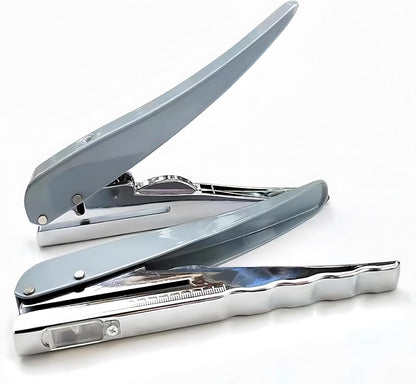 Hole Punch, Heavy Duty Hole Puncher Single Handheld Paper Puncher Small Hole Puncher Paper Punch One Hole Punch for Crafts Cards Paper Tags Scrapbook-5/16 inch (8mm)