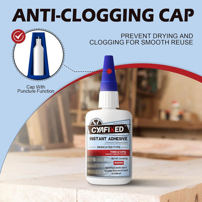 Professional Grade Cyanoacrylate Super Glue, Super Thin Viscosity CA Glue for Woodworking, 4 oz. Value Pack - Instant Adhesive for Woodturning, Pen Turning, Finish & Hobby
