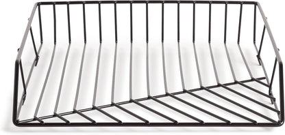 U Brands Vena Paper Tray, Black