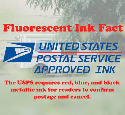 AMERICAN MAILING SOLUTIONS INC. | 2-Pack | ecoPost Remanufactured Postage Meter Ink Cartridge for PB SL-870-1 | Red | for The SendPro Mailstation | 8 ML