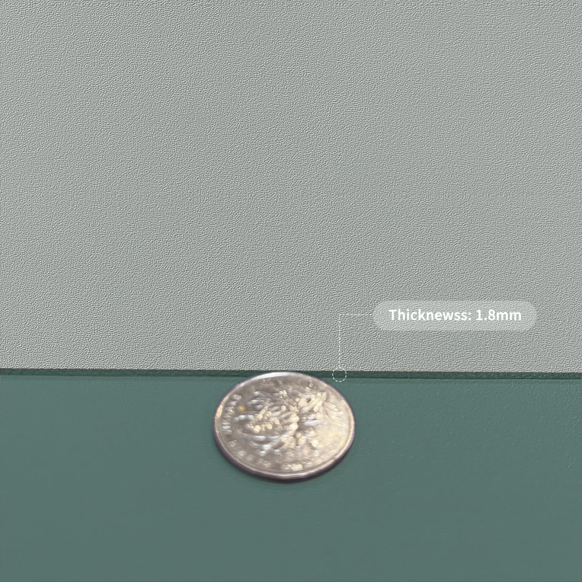 Night Stand Cover for Top - Small Table Cover Used for Bedside Table Waterproof and Easy to Clean Good Flatness Nightstand Protector Top (Aqua Blue+Gray 15.75x23.6)