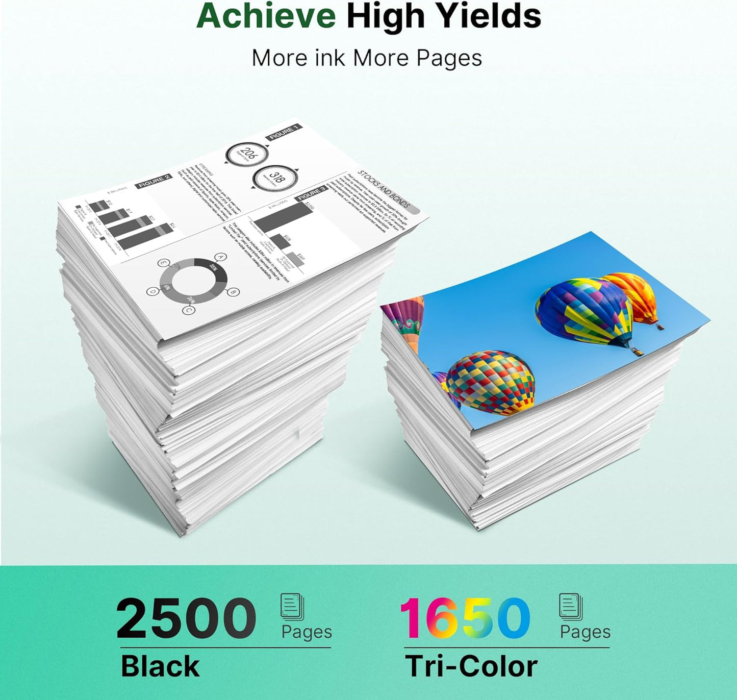 936XL 936 Ink Cartridges High Page Yield with Chip Compatible for HP 936 Ink Cartridges Combo Pack 936 XL 936e Work for OfficeJet Pro 9110 9120 9122 9125 9130 Wide Format 9730 9720 Printer, 4-Pack