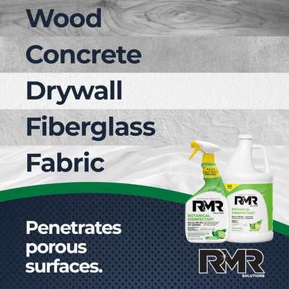 RMR Brands Botanical Disinfectant and Cleaner, Kills 99% of Household Bacteria and Viruses, EPA Registered, 32 Fl Oz