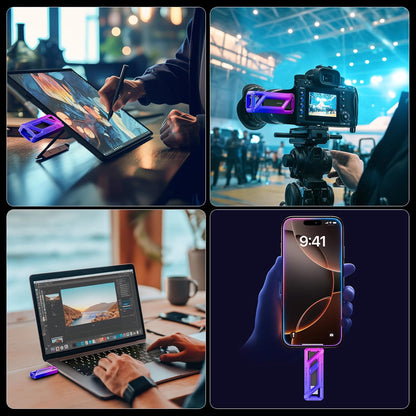 Flash Drive 1TB, Up to 2050MB/s USB 3.2 Gen2×2, USB Drive with USB A + Type C, 2-in-1 USB Memory Stick Thumb Drive for iPhone/Android/Windows/MacPC/Laptops, FF958