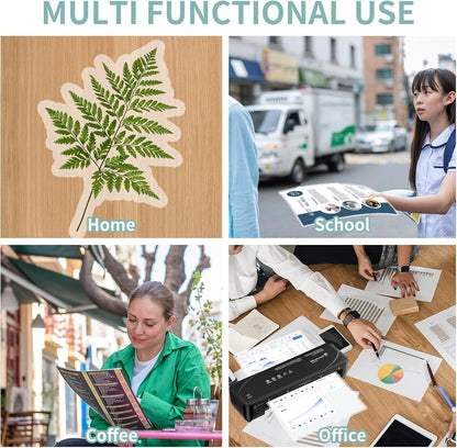 Laminating Sheets - 3Mil 50 Pack Thermal Laminating Pouches, 9"x11.5" Clear Laminate Sheets for Schedules, Menus, Certificates, Art Drawings, Round Corner