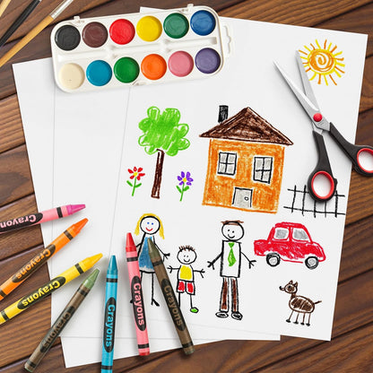 30Pcs VinTS 22x28 White Poster Board, 2 Side Glossy & Matte Thickness Poster Board Bulk for Vision, Science Fair, School Arts (Pack of 30)