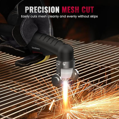 bestarc Plasma Cutter, [Pilot Arc] [Large LED Display] [Air Sensor] 80A bestarc Plasma Cutter Machine 110/220V Dual Voltage, 7/8 Inch Clean Cut 1.38 Inch Max Cut, Post Flow 2T/4T for Beginners DIY