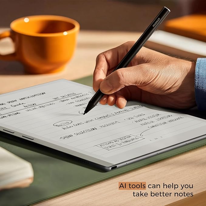 X 10.65" E Ink Paper Tablet | 8GB+128GB Ultra-Thin Flexible Screen ePaper Notebook with Stylus Pen | 2-in-1 ePaper Tablet & eBook Reader | Long Battery Life for Meetings, Study & Reading