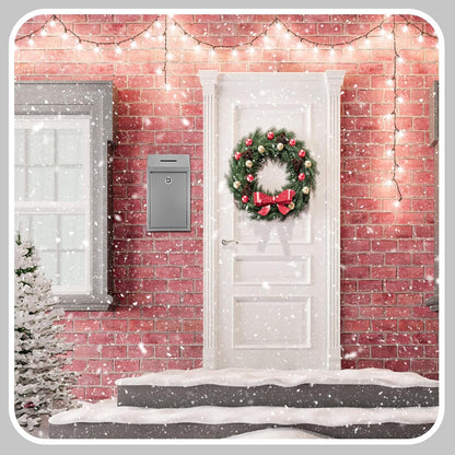 Metal Donation Cash Box Collection Safe Suggestion Box with Lock Wall Mounted Mailbox Delivery Ballot Container for Home Office Outdoor Door