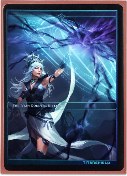 TitanShield (150 Copper Sleeves) Compatible with MTG Magic The Gathering, Lorcana, Board Games and Trading Cards 2.5" x 3.5" 66x91mm