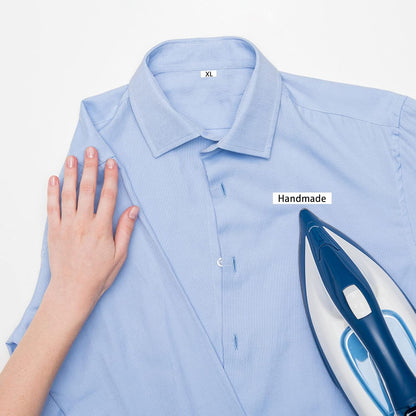 4PK Iron-on Fabric Labels Compatible for Dymo LetraTag Refill 18771 Black on White for Clothing Tape for Letra Tag Label Maker 200B LT-100H LT-110T, 12mm x 4m