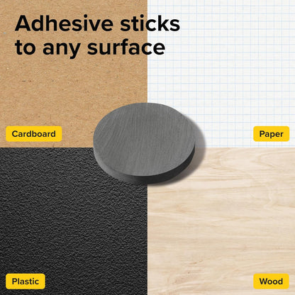 Adhesive Magnets 90 Pack Round and Squares with Adhesive Backing high-Strength and Non-Adhesive, Versatile Magnets Perfect for Home, and Office